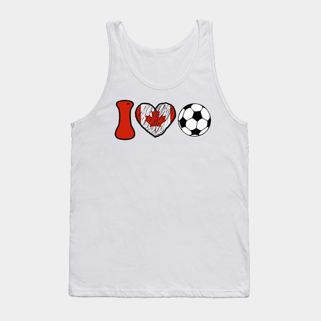 Canada Football Lovers Tank Top by RankShop